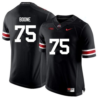Men's Ohio State Buckeyes #75 Alex Boone Black Nike NCAA College Football Jersey July KEE5844VM